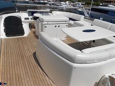 Princess 21M Used Motor Yacht for Sale in Greece. Saltwater Yachts